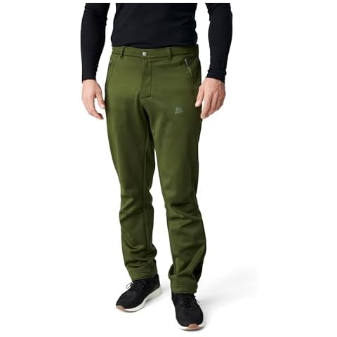 DANISH ENDURANCE Men's Fleece-Lined Softshell Trousers Cover