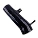 XAJINGSU 2PCS Silicone Inlet Intake Boost Hose Turbo To Air Box Tube Kit For 1999-2004 Land Rover Discovery 2 TD5 Engine 00 01 02 03 (4 Ply 5.4 mm Thickness) 11 Colors (Gloss Black)