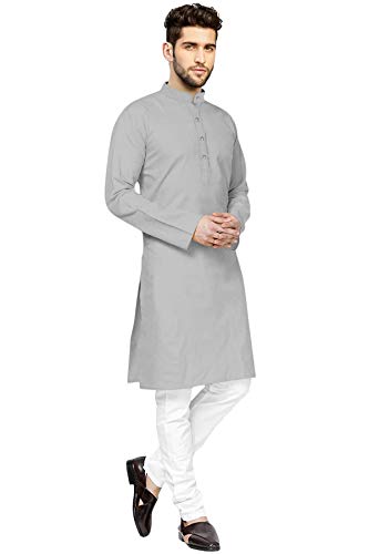 Image of Mens Casual Kurta Payjama Set Cotton