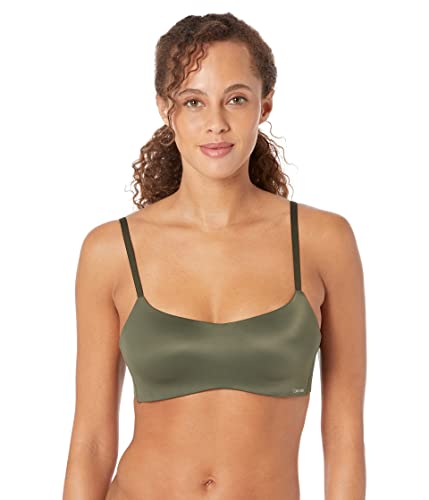 Image of Calvin Klein Women's Liquid Touch Lightly Lined Scoop Neck Bra