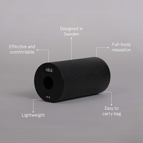 Image of Nack EPP High Density Foam Roller | Durable, Comfortable & Lightweight | Deep Tissue & Trigger Point Therapy | Muscle Recovery, Stretching, Back Pain Relief | Pre & Post Workout Recovery | Home Gym, Yoga & Physiotherapy