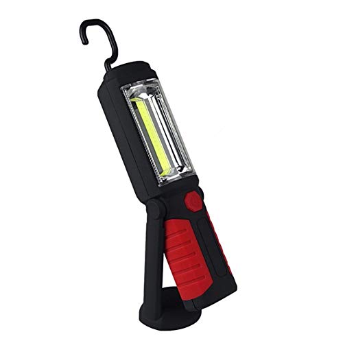 Triamisu Luz de Trabajo de mazorca multifunci�n Carga USB con im�n Luz de inspecci�n Luz de Mantenimiento del autom�vil Luz de Camping roja