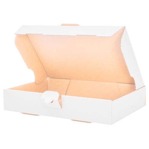 verpacking Maxibriefkartons 240 x 160 x 45 mm Maxibrief MB-3 Weiß Versand Post Faltschachtel DIN A5 (Innenmaß 230 x 155 x 41 mm) Versandschachtel Büchersendung (100 Stück)