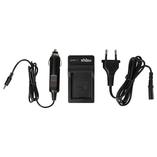 vhbw Chargeur Compatible avec GoPro HD Hero 1, 2, 960, Helmet, Motorsports, Naked, Surf caméra caméscope Action-cam + câble de Voiture + témoin de Charge...