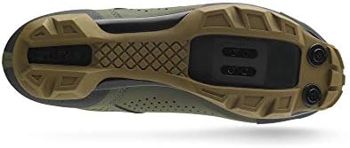 GIRO Bicycle Shoes, Privateer Lace, Olive x Gum, EU 45 Size