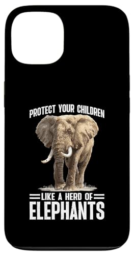 Protect Your Children Like A Herd Of Elephants - スマホケース iPhone 13 用