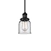 Innovations 201S-BK-G52 1 Light Mini Pendant, Matte Black