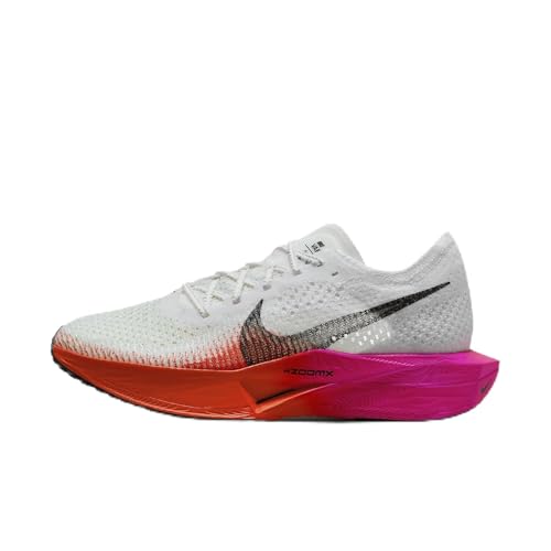 Nike Vaporfly 3 Electric Women's Road Racing Shoes (HF4995-100, White/Bright Crimson/Fierce) Size 5.5