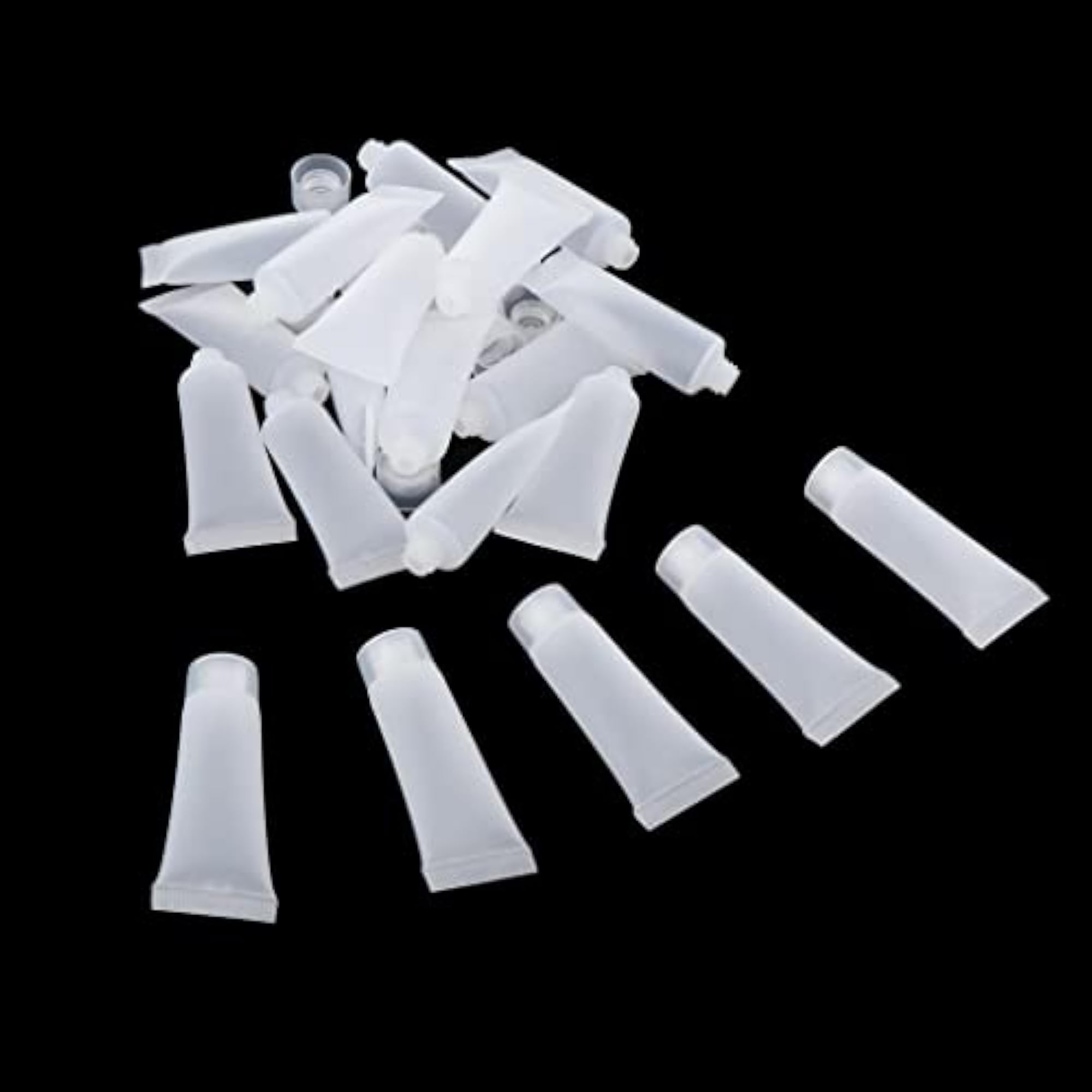 20x Empty Squeeze Tube Vial Bottles for DIY Lotion