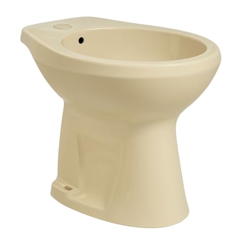 Barbottina Bidet a terra in ceramica champagne serie elite