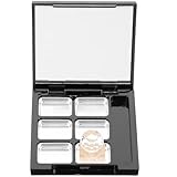 Étui à fards à paupières : il peut servir à ranger une petite quantité de produits cosmétiques pour les voyages, comme un enlumineur, un fard à paupières ou un étui à fards à paupières vide