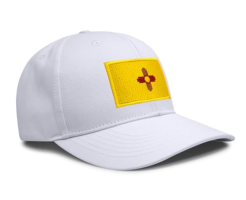 Image of International Tie State Hat for Men and Women, Adjustable Snapback Trucker Baseball Cap with Embroidered Patch
