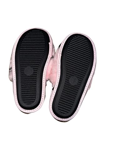 Victoria's Secret womens Closed Toe Faux Fur Slipper4