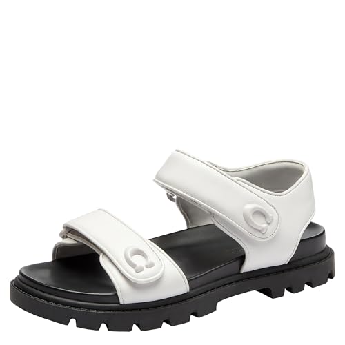 Image of Coach Women's Brynn Leather Sandal