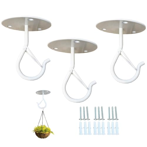 HONGFU LANYU Ceiling Hooks for Hanging Plants-Metal Heavy Duty Wall