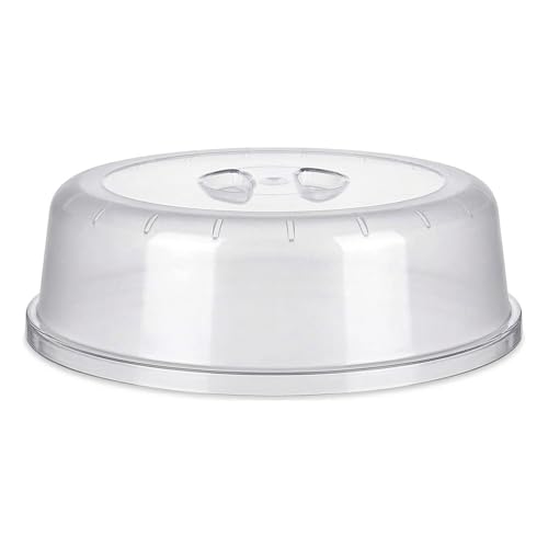 PARENCE.- Cloche pour le Micro Onde Universelle/Couvercle Alimentaire, Tranpsarent