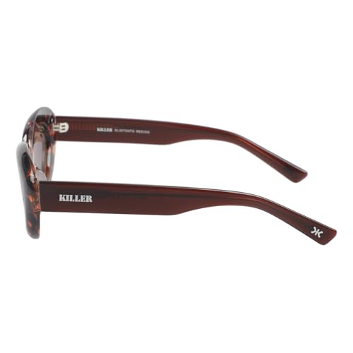 Image of KILLER Women's Sunglass, Oval Shaped Acetate Frame Polarized Lens Sunglasses Case For Women, Girls, Gradient Lens Sunglasses