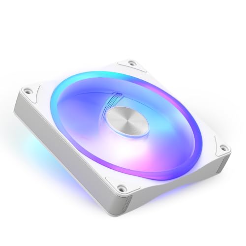 Image of NZXT F140U Ultra - 140mm PWM Multi-Zone RGB Fan - White
