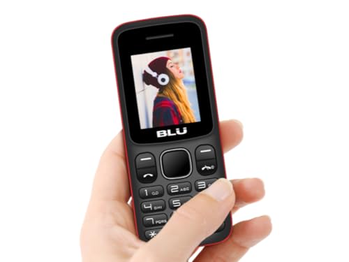 BLU Z4 Z190 Unlocked GSM Feature Phone w/Built-in Flashlight - Red - Image 3