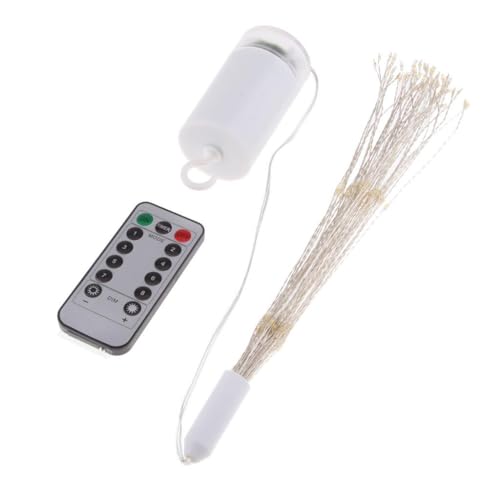 Image of LED Firework Hanging Lights Decorative DIY 50 Branch 150Led Warm White |Remote Controls|Accessories|Ceiling Fans & Accessories|Lighting Ceiling Fans|Home