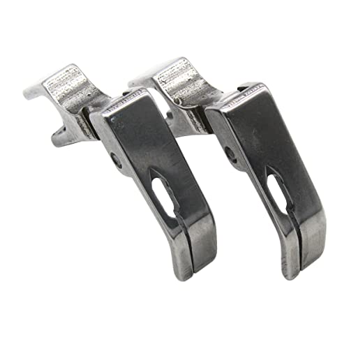 2 Pies Prensatelas con Bisagra para Cremallera Derecha miniatura 2