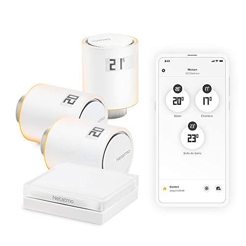 netatmo pack chauffage collectif : starter pack + tête thermostatique