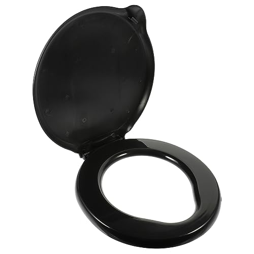 Ciieeo Portable Toilet Seat for Camping Multi Use Bucket Toilet Lid Washable Reusable Material Easy to Assemble for Family Trips
