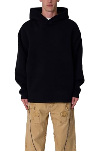 mnml Men's Tonal Grain Knitted Hoodie