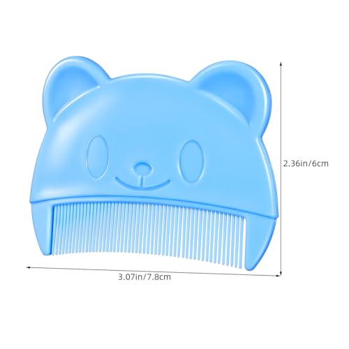Peines finos para bebés en forma de oso 2 piezas miniatura 4