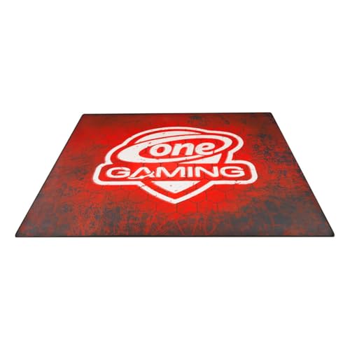 ONE GAMING FLOORMAT ROT Bodenmatte - Spritzwassergeschützt - rutschfest