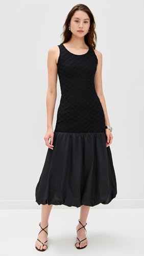 Bardot Women's Melody Lace Poplin Maxi Dress2