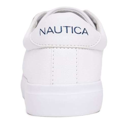 Nautica Women's Slip-On Sneakers – Casual Low-Top Walking Shoes – Comfortable No-Lace Fashion Tennis Style4