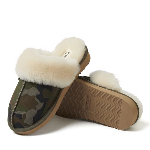 Image of Fireside by Dearfoams womens Sydney Genuine Shearling Scuff