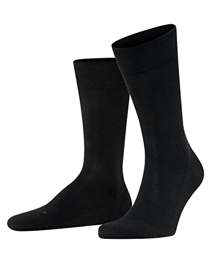 FALKE Mężczyźni Skarpety Sensitive London M So Bawełna bezuciskowe 1 Para, Czarny Black 3000, 39-42