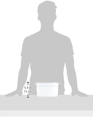 Winco 1/4 Size Pan, 6-Inch - Image 2