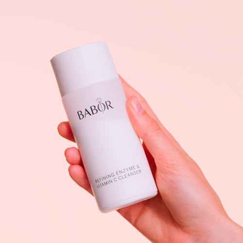 BABOR CLEANSING Enzyme Cleanser für Mischhaut, ölige Haut und für unreine Haut, Enzymatisches Reinigungs- und Peelingpulver, Mit Vitamin C, 1 x 40 g
