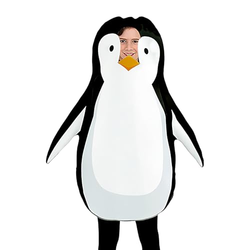 Pyjama pingouin et costume de cosplay unisexe pour fêtes et carnaval