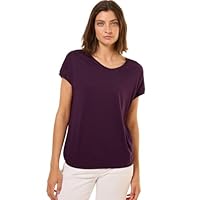 Cecil Damen B323430 T-Shirt, Deep Berry, XL
