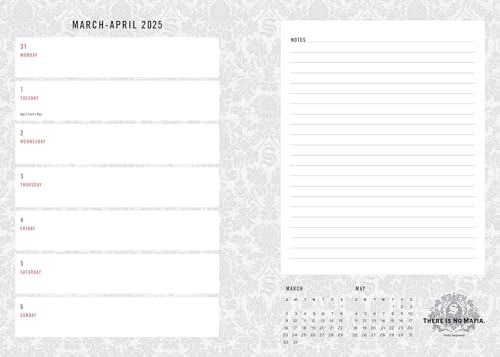 2025 The Sopranos 13-Month Weekly Planner - Image 2