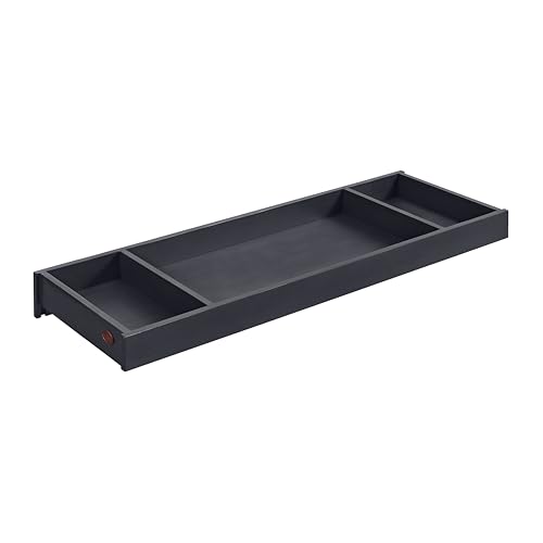 Image of Oxford Baby Weston Changing Topper for 7-Drawer Dresser, Midnight Slate