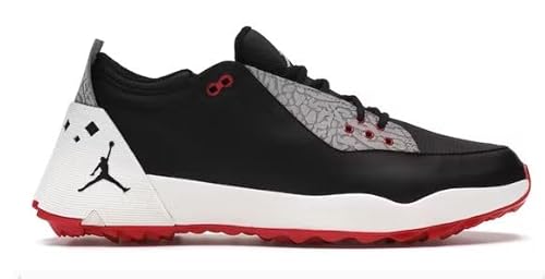 [iCL] GAW[_ Air Jordan ADG 2 Golf Spikeless Shoes CT7812-001 [Jbg Black White Red (measurement_27_point_5_centimeters)