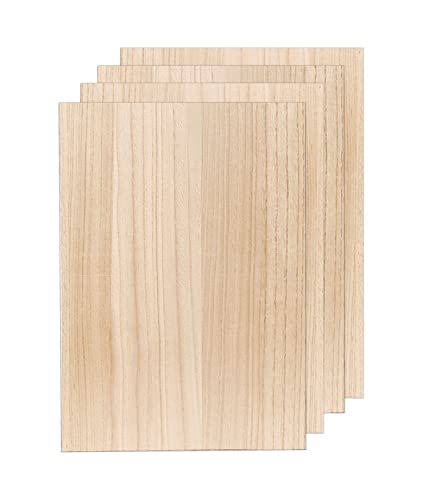 4 Pack MDF Wood Boards 12