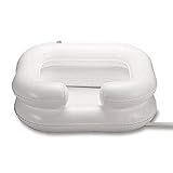 LEAN ON US PVC Hair Washing Basin,Inflatable Shampoo Basin Kit for Disabled and Elderly Bed Easy &...
