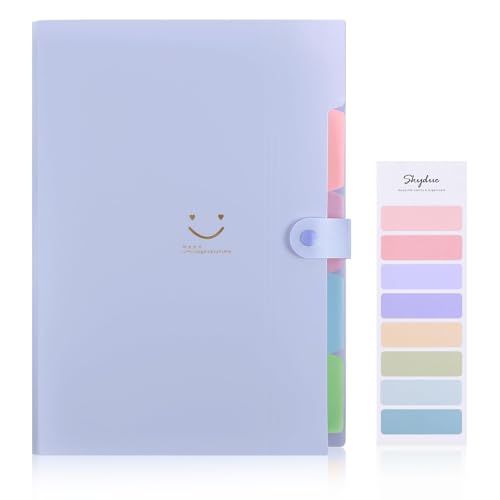 Amazon | SKYDUE ドキュメントファイル 4仕切り 5ポケット 書類