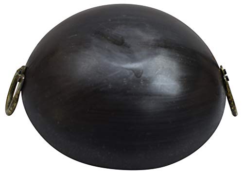Wok de Hierro Puro Indio 11 pulgadas miniatura 6