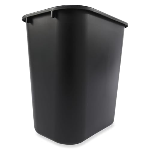 Caneca de basura negra 28 cuartos