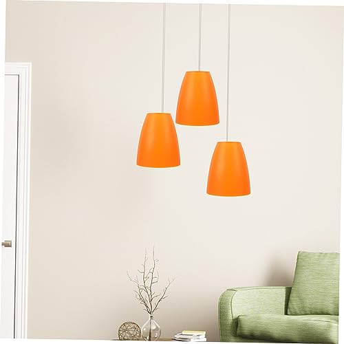 Image of ORFOFE 2Pcs Small Lampshade with Opening for Desk and Wall Lamps Retro Style Lamp Cover for Indoor Lighting Replacement Lamp Shades for Ceiling and Chandelier