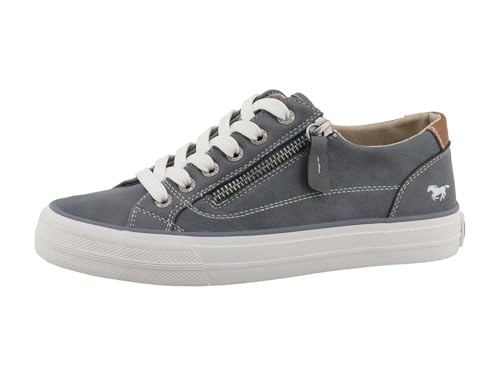 MUSTANG Sneaker Femme 26M0222013, Pointure:39 EU, La Couleur:Bleu