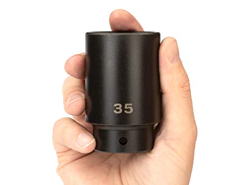 Image of TEKTON 1 /2 Inch Drive x 35 mm Deep 6-Point Impact Socket | SID23135 (Pack of 2)
