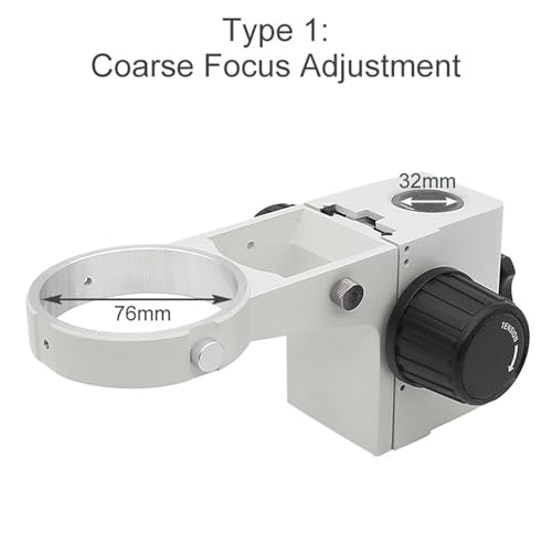 Bras de support de microscope 76mm réglage fin et grossier pour Type 1 32mm - 2